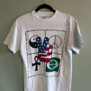 Vintage World Peace T-Shirt